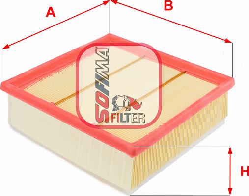 Sofima S 3297 A - Gaisa filtrs adetalas.lv