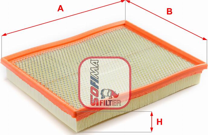 Sofima S 3214 A - Gaisa filtrs adetalas.lv