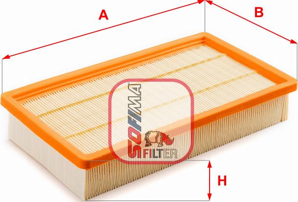 Sofima S 2302 A - Gaisa filtrs adetalas.lv