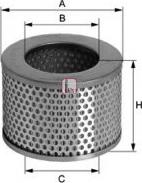 Sofima S 9680 A - Gaisa filtrs adetalas.lv