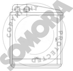 Somora 351050 - Siltummainis, Salona apsilde adetalas.lv