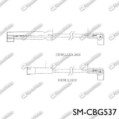 SpeedMate SM-CBG537 - Augstsprieguma vadu komplekts adetalas.lv