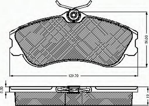 Spidan 32790 - Bremžu uzliku kompl., Disku bremzes adetalas.lv