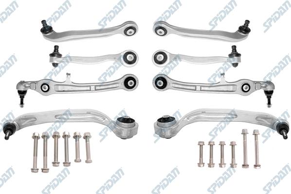 SPIDAN CHASSIS PARTS 40004 - Remkomplekts, Neatk. balstiekārtas šķērssvira adetalas.lv