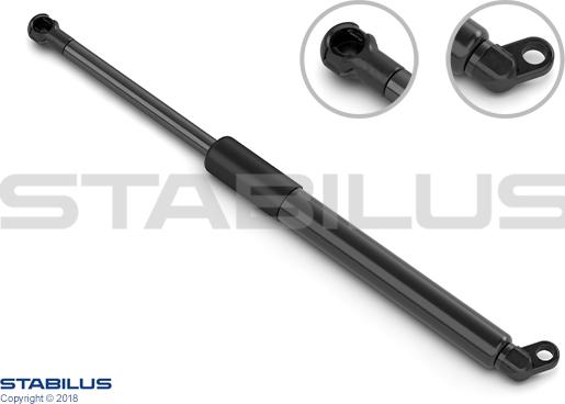 STABILUS 9434HX - Gāzes atspere, Bagāžas / Kravas nodalījuma vāks adetalas.lv