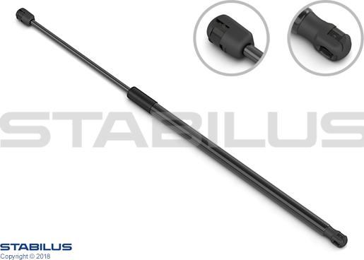 STABILUS 218697 - Gāzes atspere, Motora pārsegs adetalas.lv