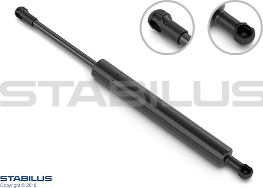 STABILUS 643870 - Gāzes atspere, Bagāžas / Kravas nodalījuma vāks adetalas.lv