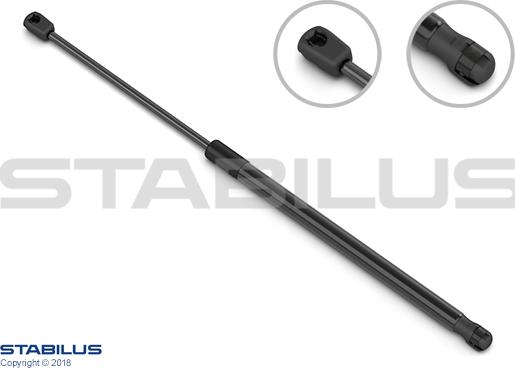 STABILUS 308580 - Gāzes atspere, Motora pārsegs adetalas.lv