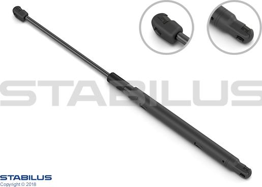 STABILUS 959832 - Gāzes atspere, Motora pārsegs adetalas.lv