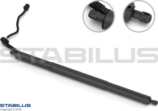 STABILUS 823634 - Elektromotors, Bagāžas nod. vāks adetalas.lv