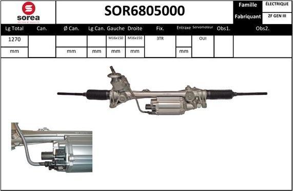 STARTCAR SOR6805000 - Stūres mehānisms adetalas.lv