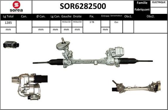 STARTCAR SOR6282500 - Stūres mehānisms adetalas.lv