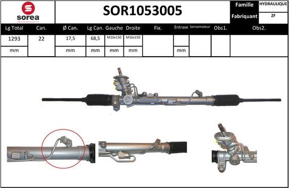 STARTCAR SOR1053005 - Stūres mehānisms adetalas.lv