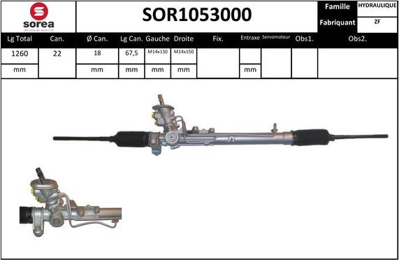 STARTCAR SOR1053000 - Stūres mehānisms adetalas.lv