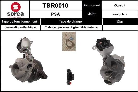 STARTCAR TBR0010 - Kompresors, Turbopūte adetalas.lv