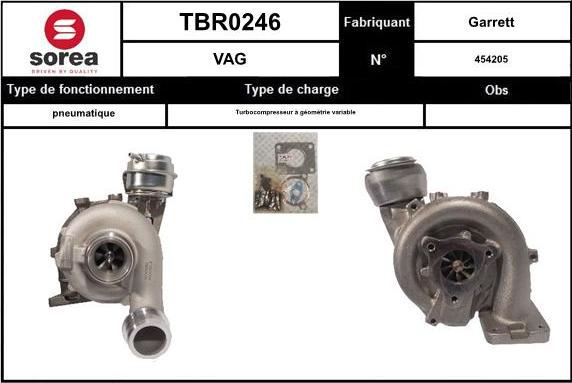 STARTCAR TBR0246 - Kompresors, Turbopūte adetalas.lv