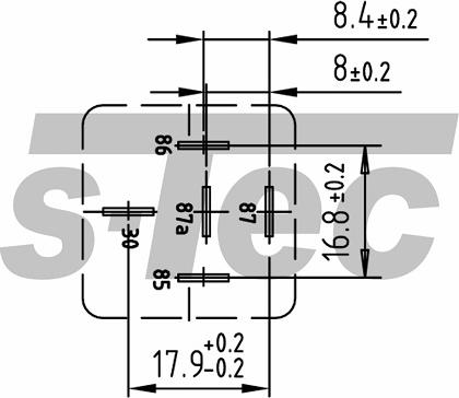 S-TEC WES20201100A - Relejs, Darba strāva adetalas.lv