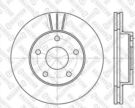 BOSCH 0 986 478 195 - Bremžu diski adetalas.lv