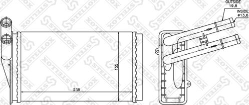 Stellox 10-35021-SX - Siltummainis, Salona apsilde adetalas.lv