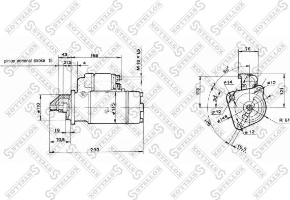 Stellox 88-02041-SX - Starteris adetalas.lv