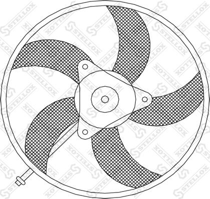 Stellox 29-99004-SX - Ventilators, Motora dzesēšanas sistēma adetalas.lv