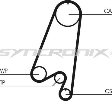 SYNCRONIX SY110910 - Zobsiksnas komplekts adetalas.lv