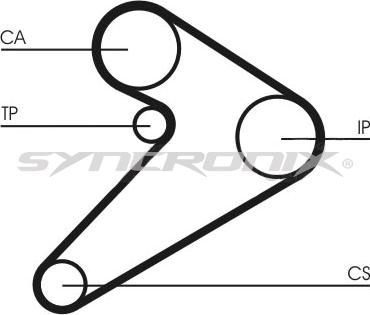 SYNCRONIX SY210517714 - Zobsiksnas komplekts adetalas.lv