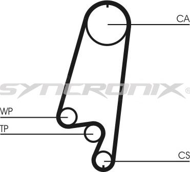 SYNCRONIX SY110866 - Zobsiksnas komplekts adetalas.lv