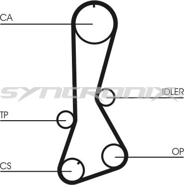 SYNCRONIX SY0706N - Zobsiksna adetalas.lv