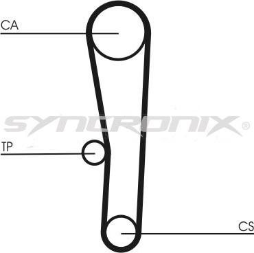 SYNCRONIX SY1101062 - Zobsiksnas komplekts adetalas.lv