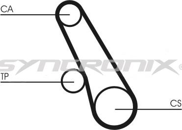 SYNCRONIX SY1101109 - Zobsiksnas komplekts adetalas.lv