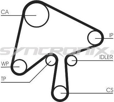 SYNCRONIX SY1136N - Zobsiksna adetalas.lv