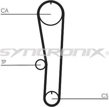 SYNCRONIX SY1101132 - Zobsiksnas komplekts adetalas.lv