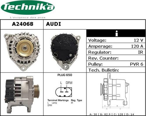 Technika A24068 - Ģenerators adetalas.lv