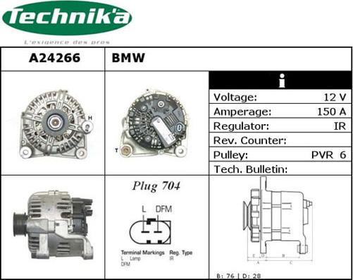 Technika A24266 - Ģenerators adetalas.lv