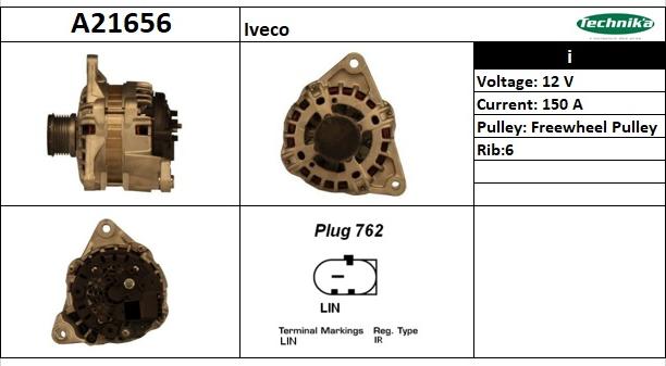 Technika A21656 - Ģenerators adetalas.lv