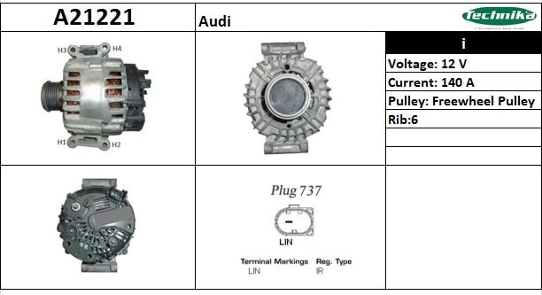 Technika A21221 - Ģenerators adetalas.lv