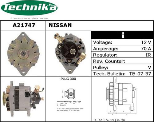 Technika A21747 - Ģenerators adetalas.lv