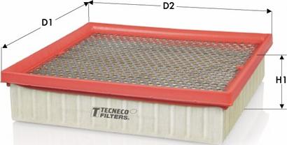 Tecneco Filters AR367PM - Gaisa filtrs adetalas.lv