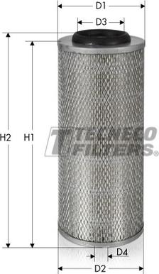 Tecneco Filters AR988-I - Gaisa filtrs adetalas.lv