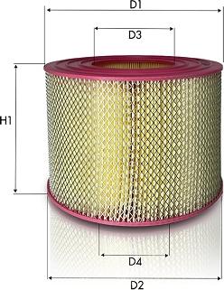 Tecneco Filters AR436 - Gaisa filtrs adetalas.lv