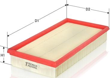 Tecneco Filters AR4312PM - Gaisa filtrs adetalas.lv