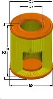 Tecneco Filters AR51793172 - Gaisa filtrs adetalas.lv