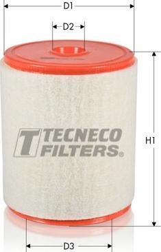 Tecneco Filters AR16005-S - Gaisa filtrs adetalas.lv