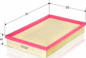 Tecneco Filters AR1678PM - Gaisa filtrs adetalas.lv