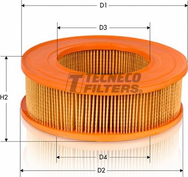 Tecneco Filters AR131M - Gaisa filtrs adetalas.lv