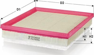 Tecneco Filters AR9943PM-S - Gaisa filtrs adetalas.lv