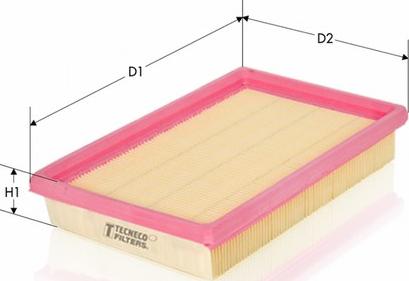 Tecneco Filters AR325PM - Gaisa filtrs adetalas.lv