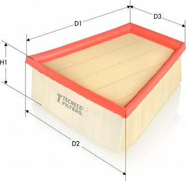 Tecneco Filters AR2029PM - Gaisa filtrs adetalas.lv