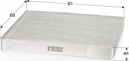 Tecneco Filters CK8868 - Filtrs, Salona telpas gaiss adetalas.lv